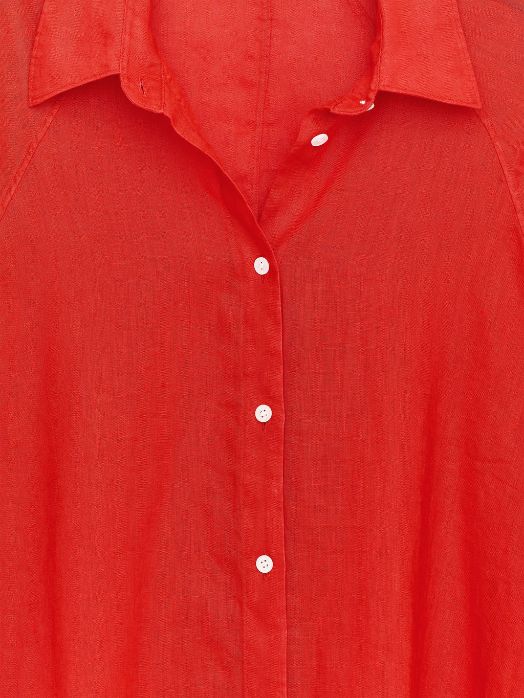 Camisa de lino holgada - H&m фото 5
