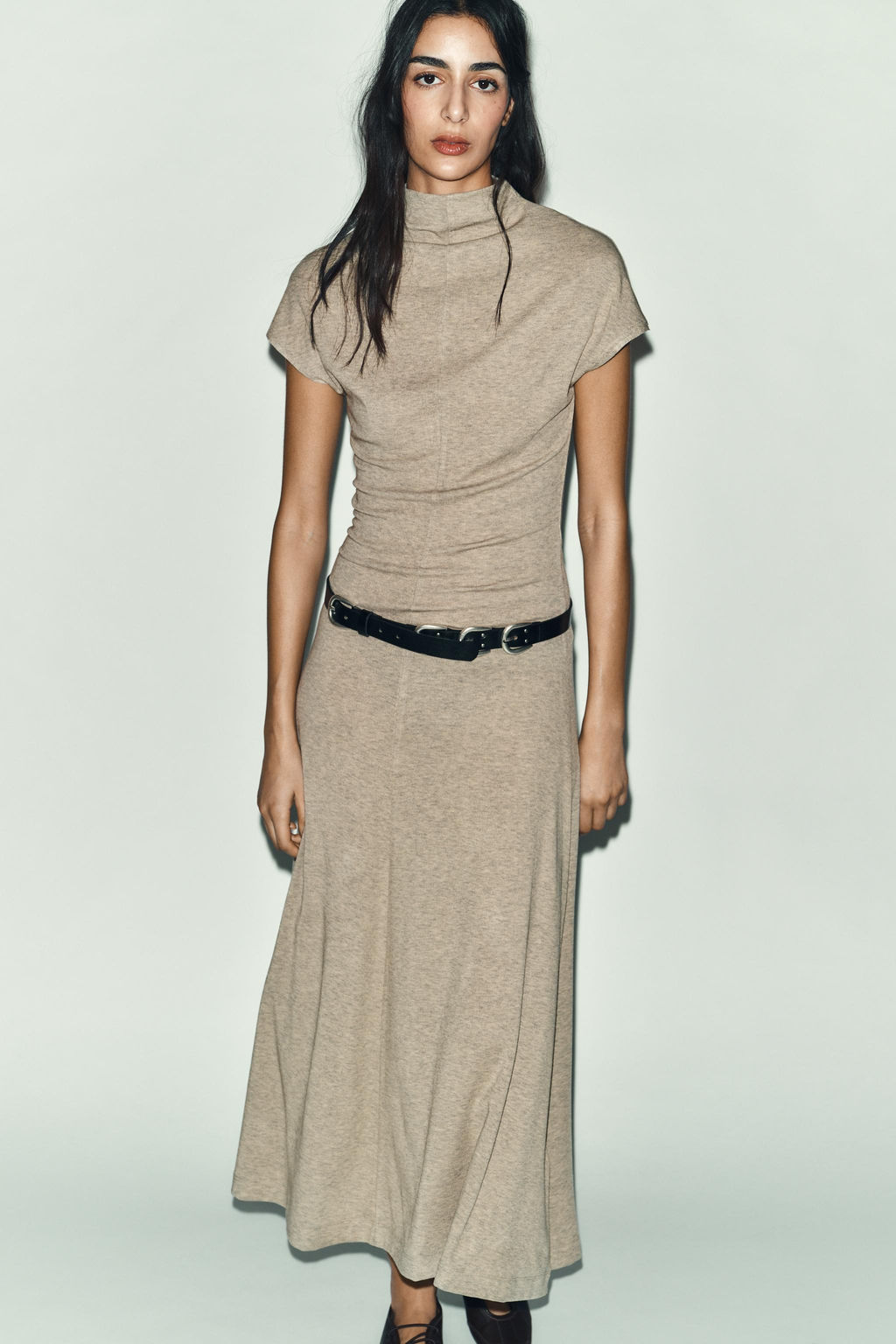 MAXI HIGH NECK DRESS - Zara фото 2