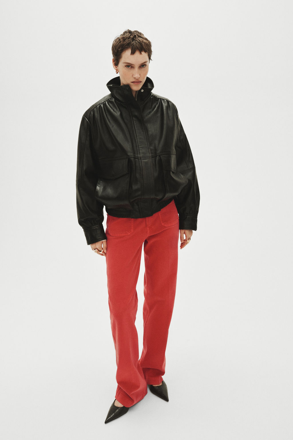 Wide High Jeans - H&m фото 13