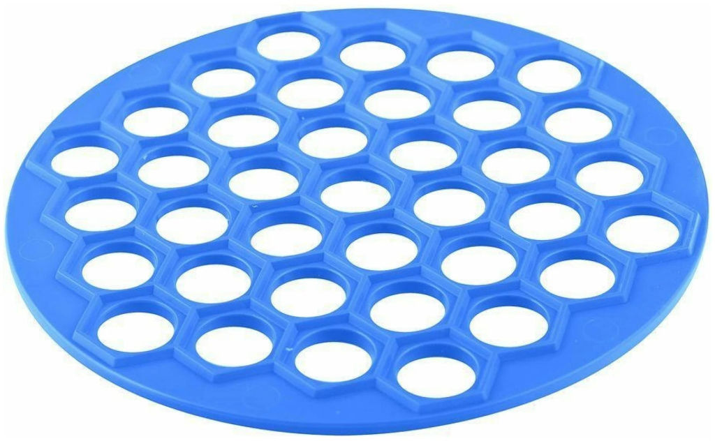 Пельменница 37 ячеек. Диаметр 25,5 см. (пластм.) ассорти 76.56 /МультиДом/  фото 4