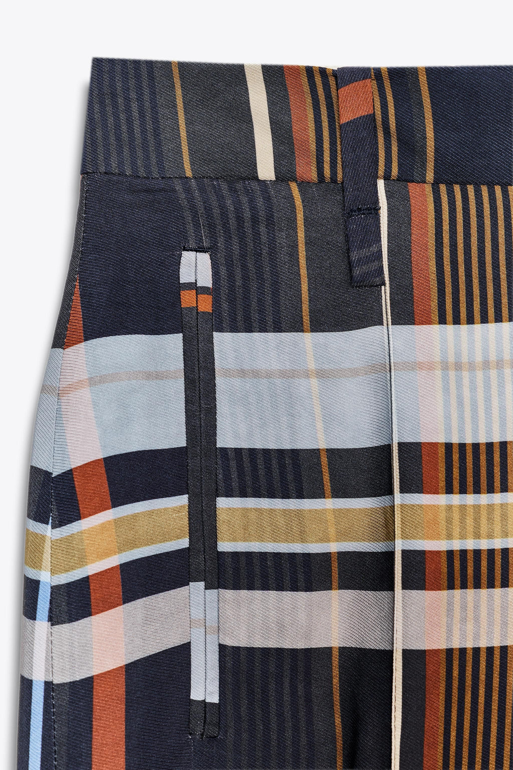 CHECK TROUSERS ZW COLLECTION - Zara фото 4