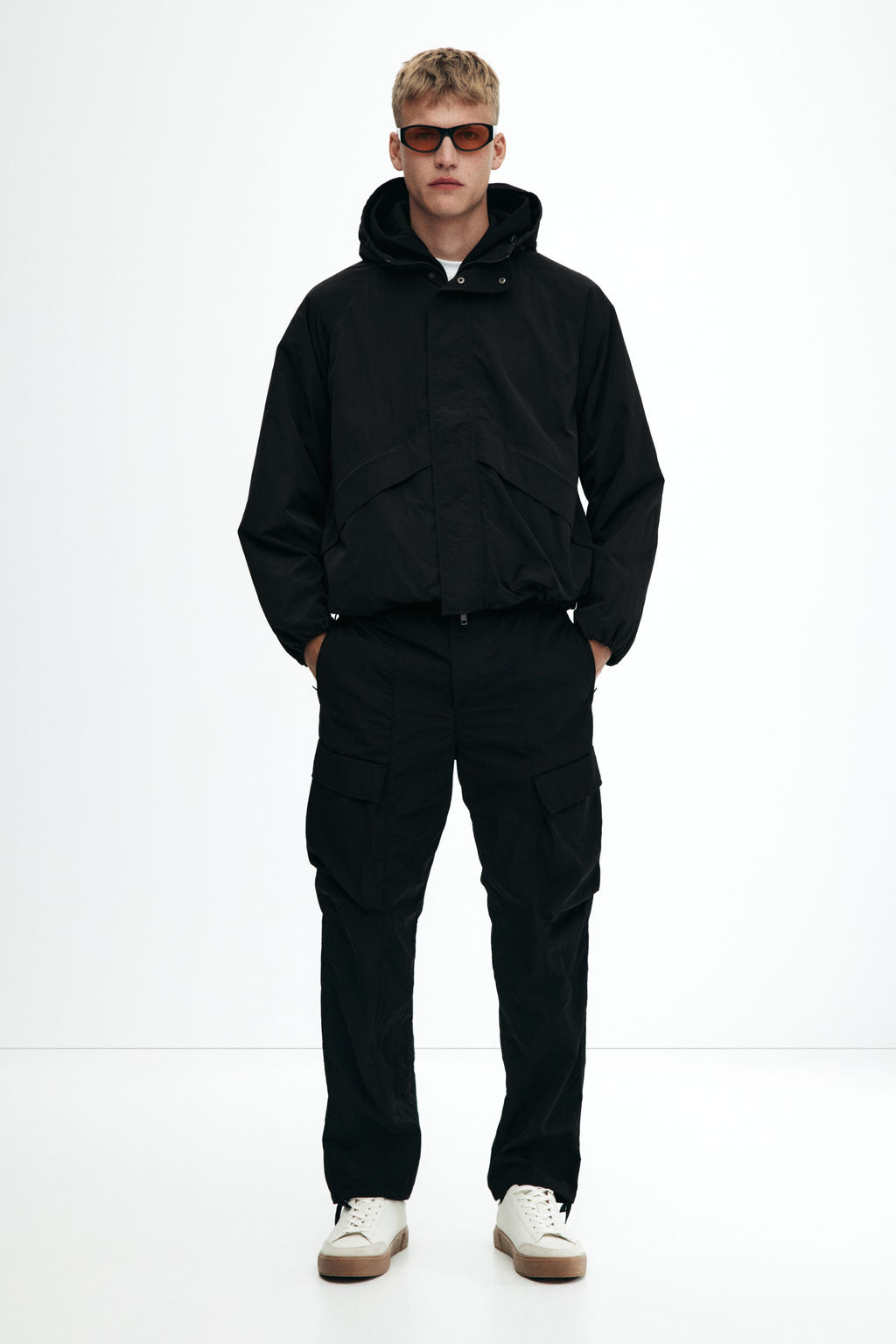 Chaqueta cortavientos de nailon Loose Fit - H&m фото 3