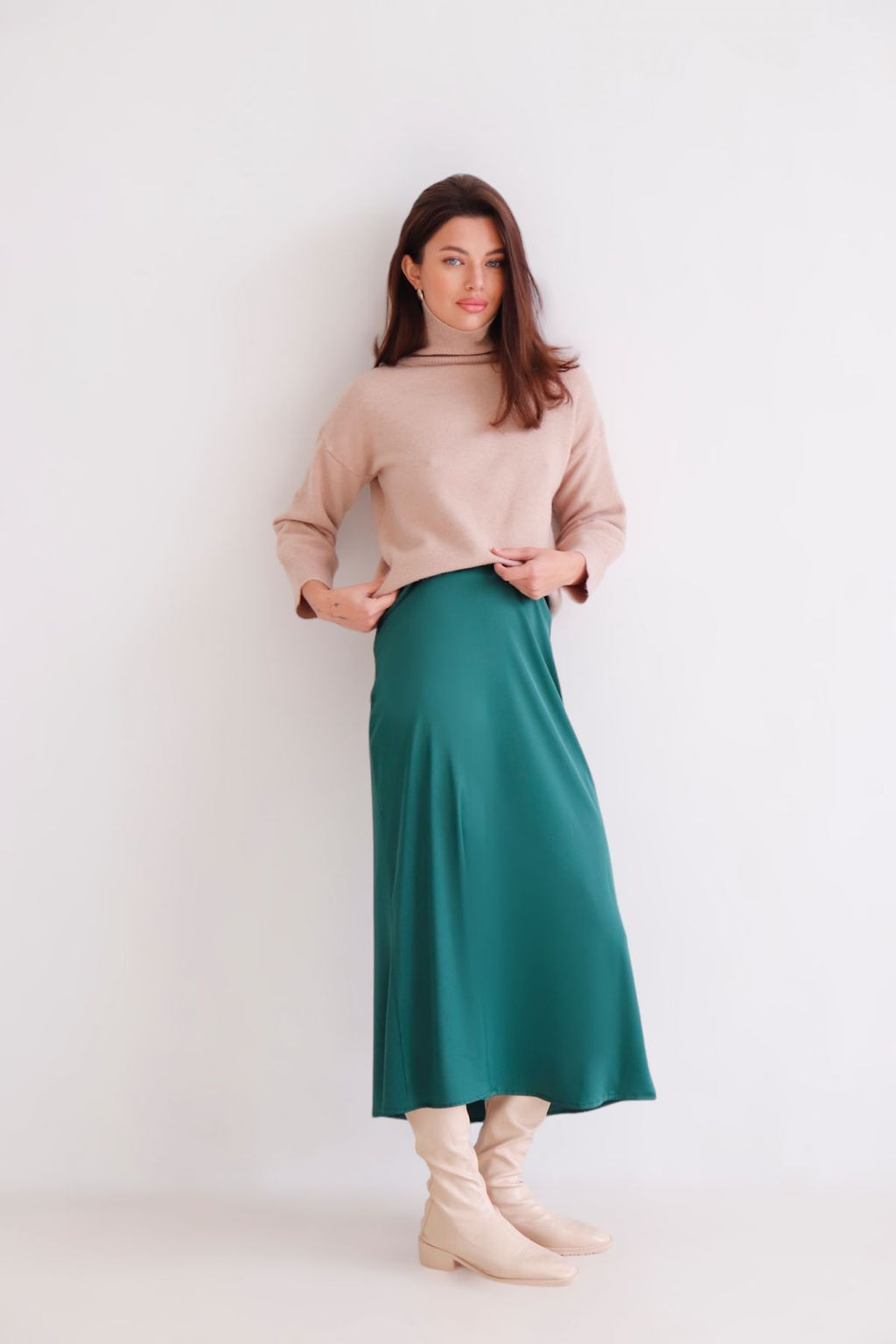 Martichelli Юбка морская волна