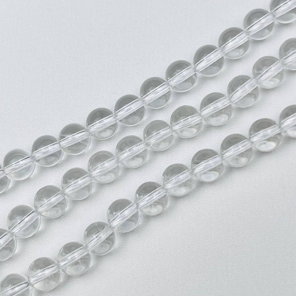 Бусины для украшений из Горного Хрусталя (60 бусин)