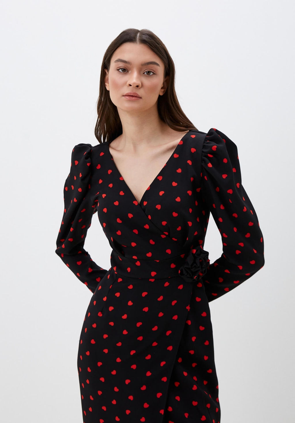 Платье Ханни (черный) - Nadi bordo фото 11