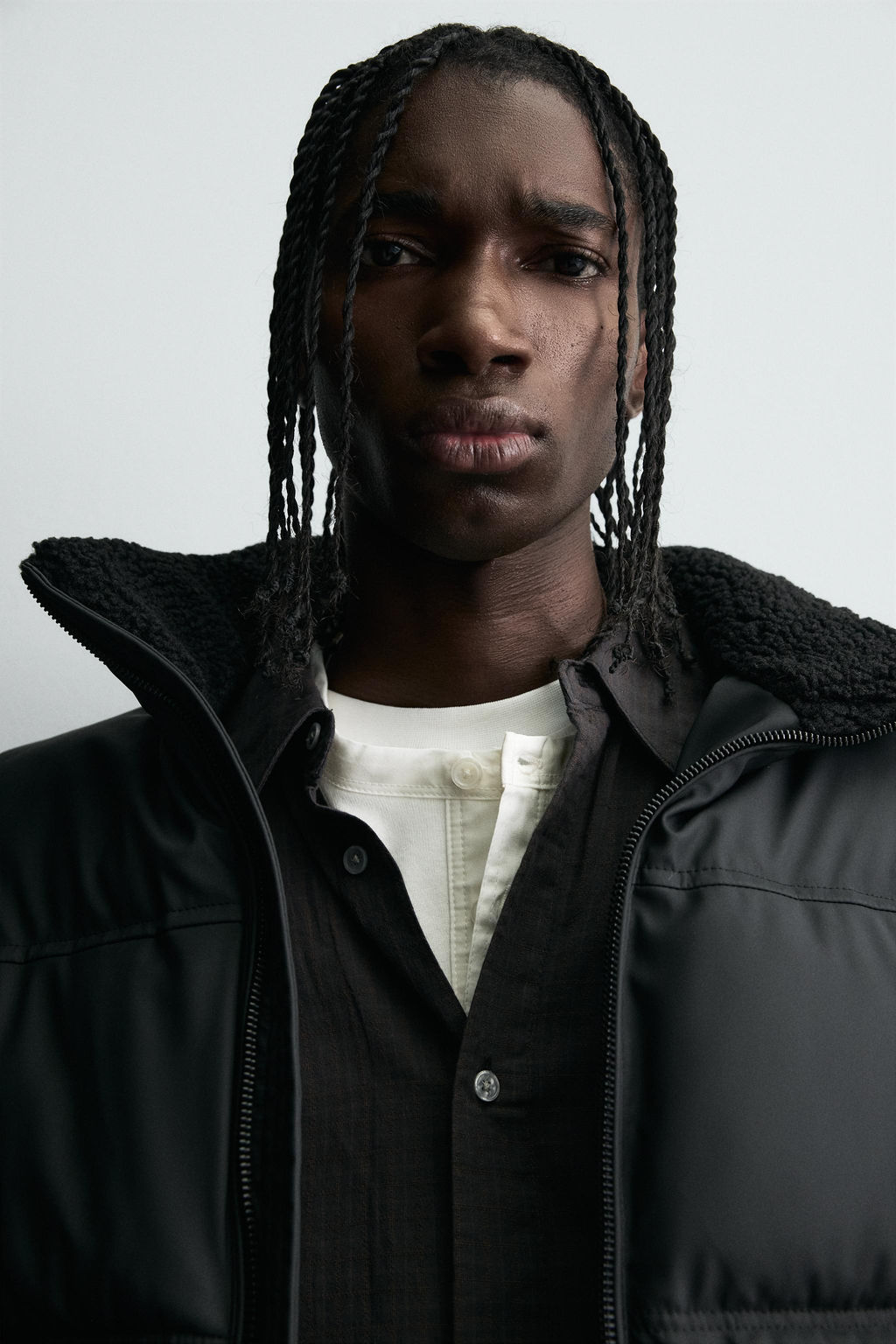 RUBBERISED PUFFER JACKET - Zara фото 6