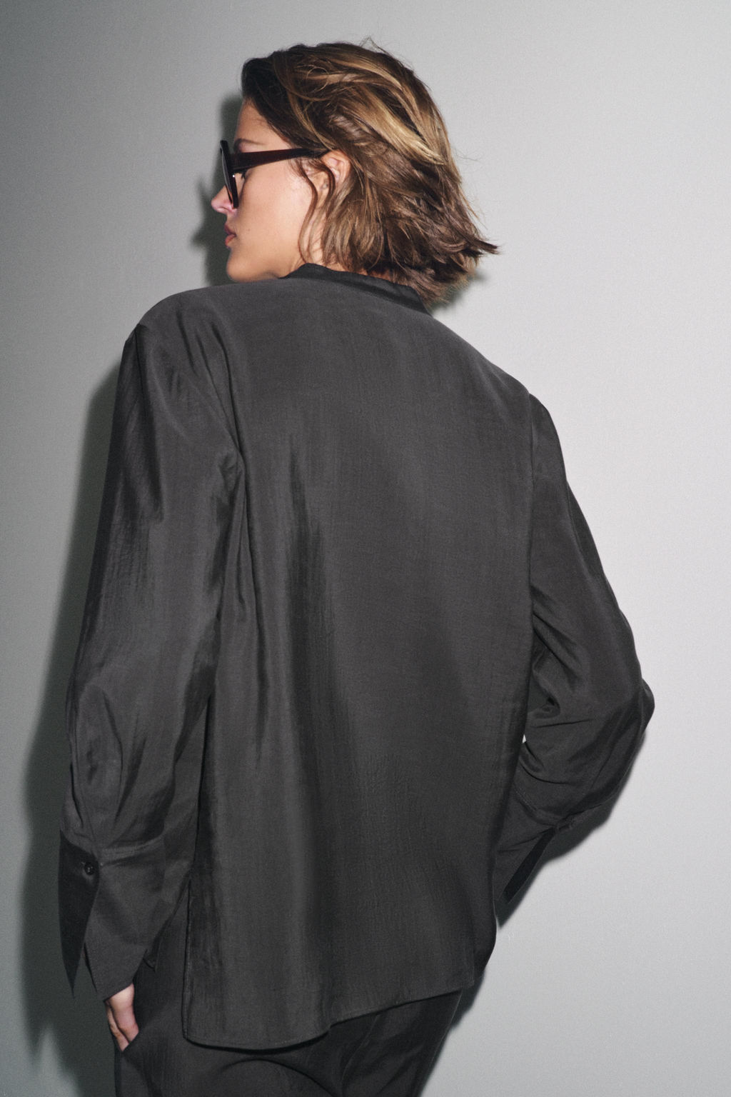 ZW COLLECTION FLOWING SHIRT - Zara фото 3