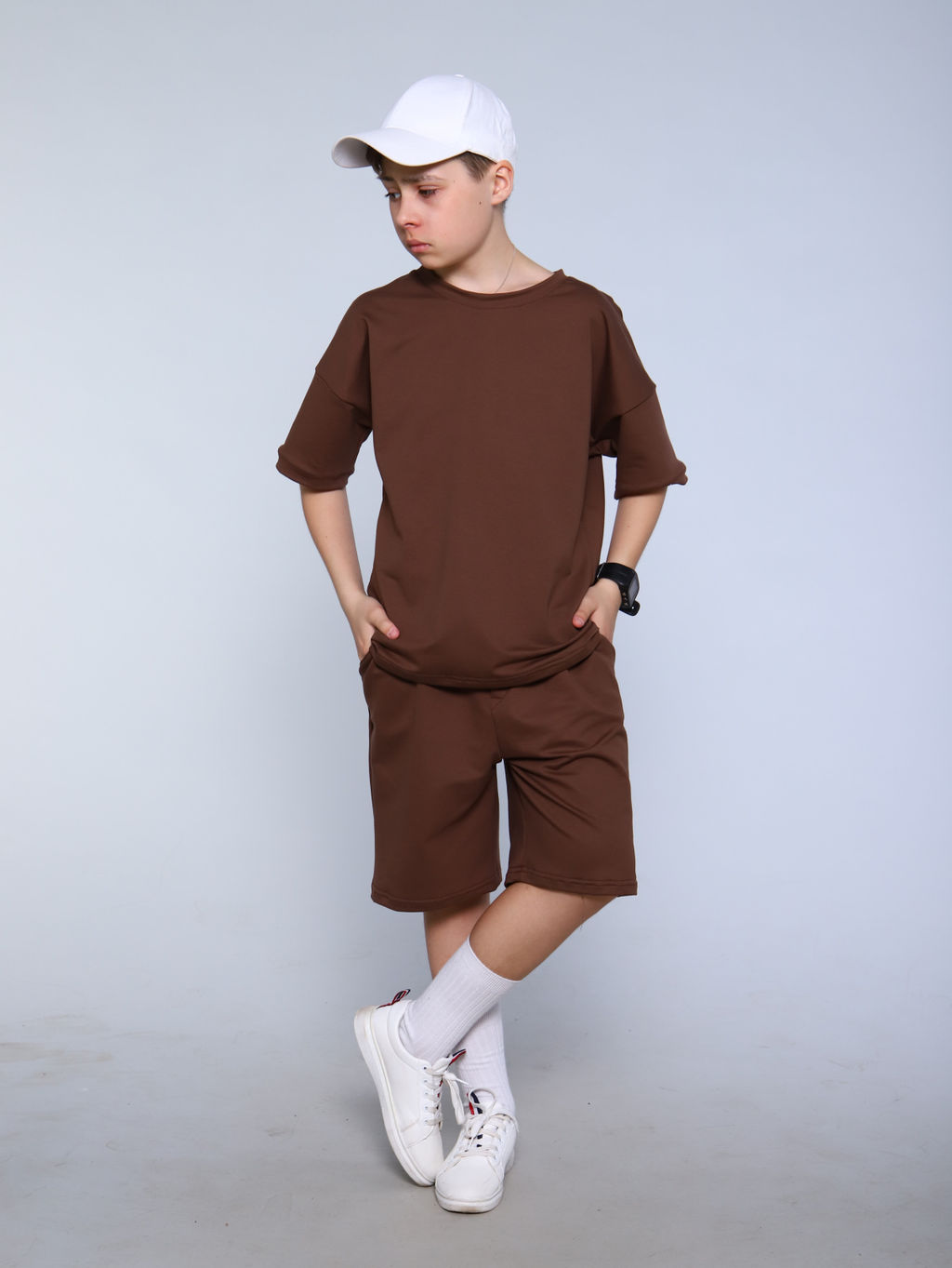 Костюм Сергей коричневый - Ладошки фото 2