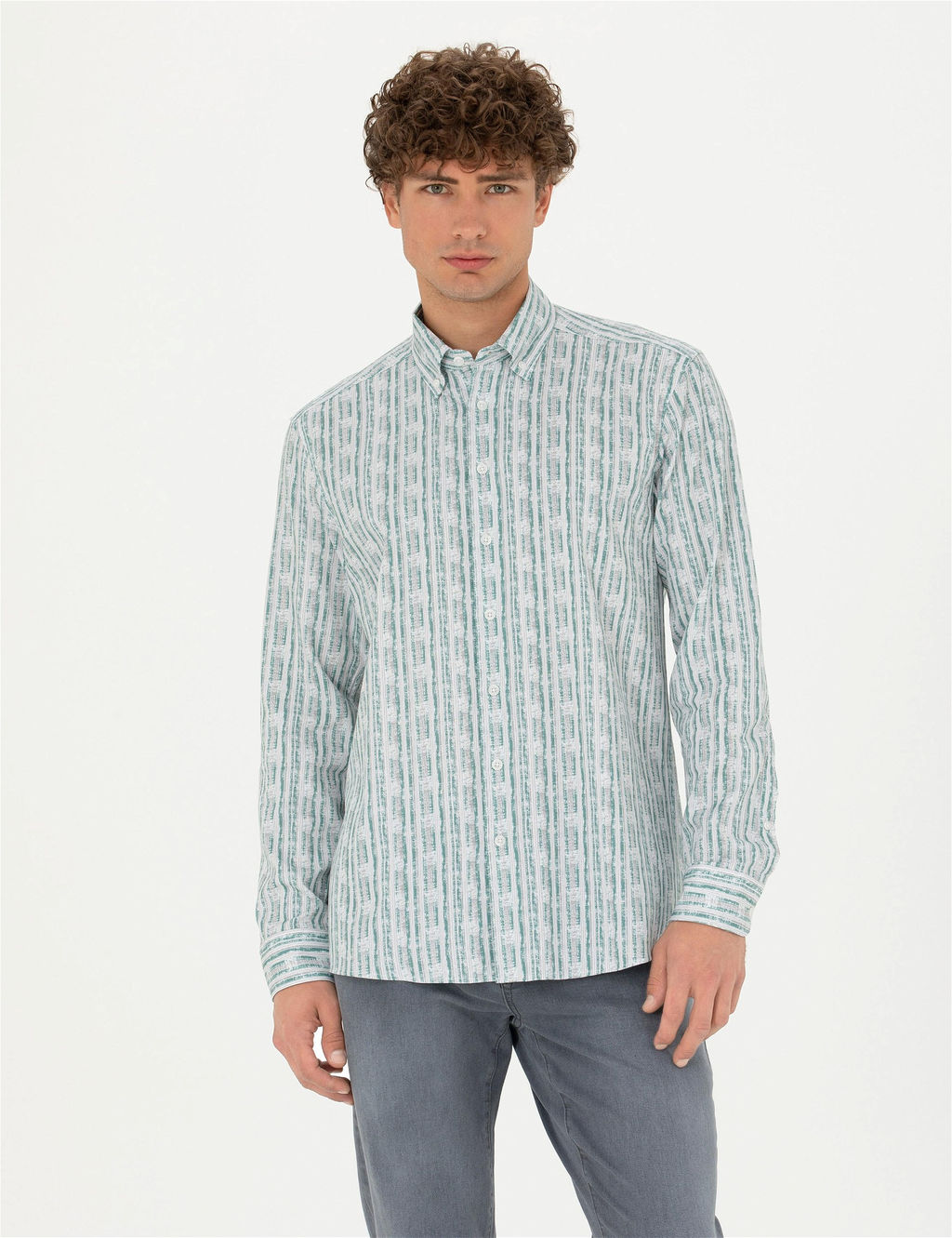 Mint Regular Fit Uzun Kollu G_mlek