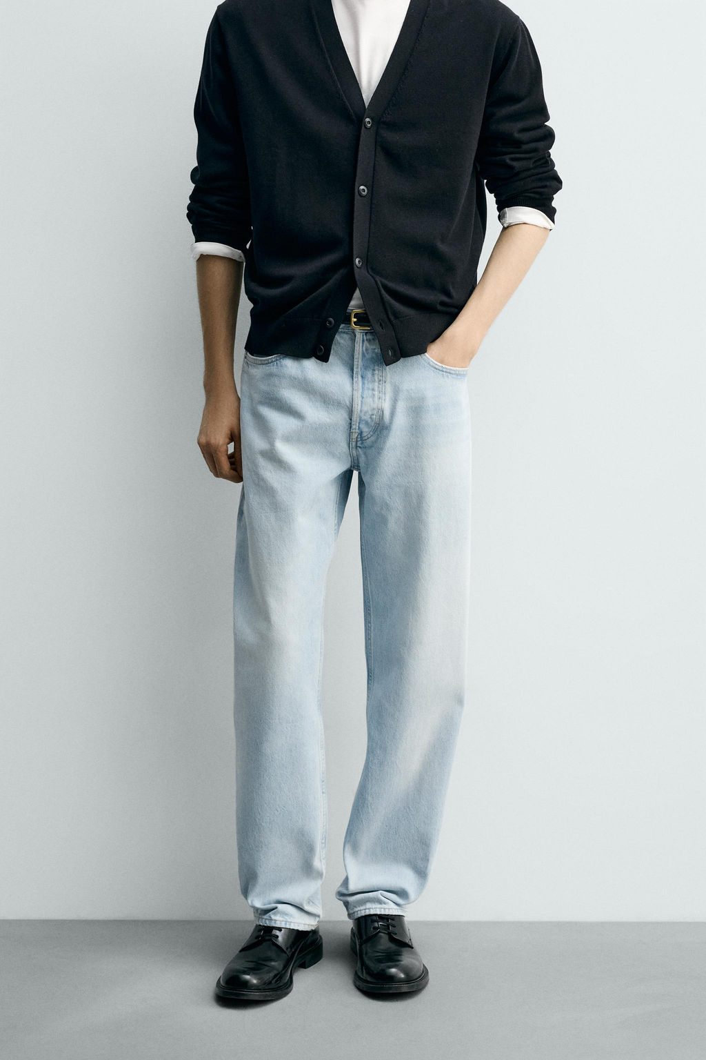 JEANS STRAIGHT FIT / Azul claro - Zara фото 2