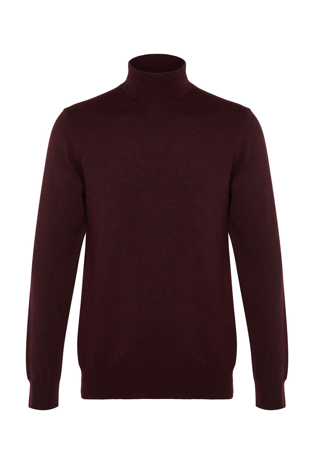 TRENDYOL MAN Bej Slim Fit Yunlu Yar?m Bal?kc? Yaka Basic Triko Kazak TMNAW21KZ1595 - Trendyolmilla фото 30