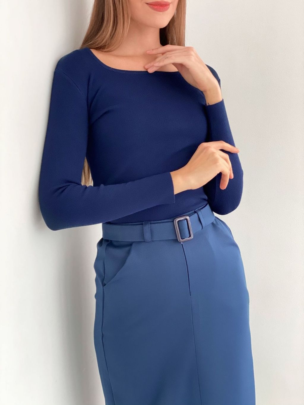 Юбка-карандаш базовая - Martichelli фото 10