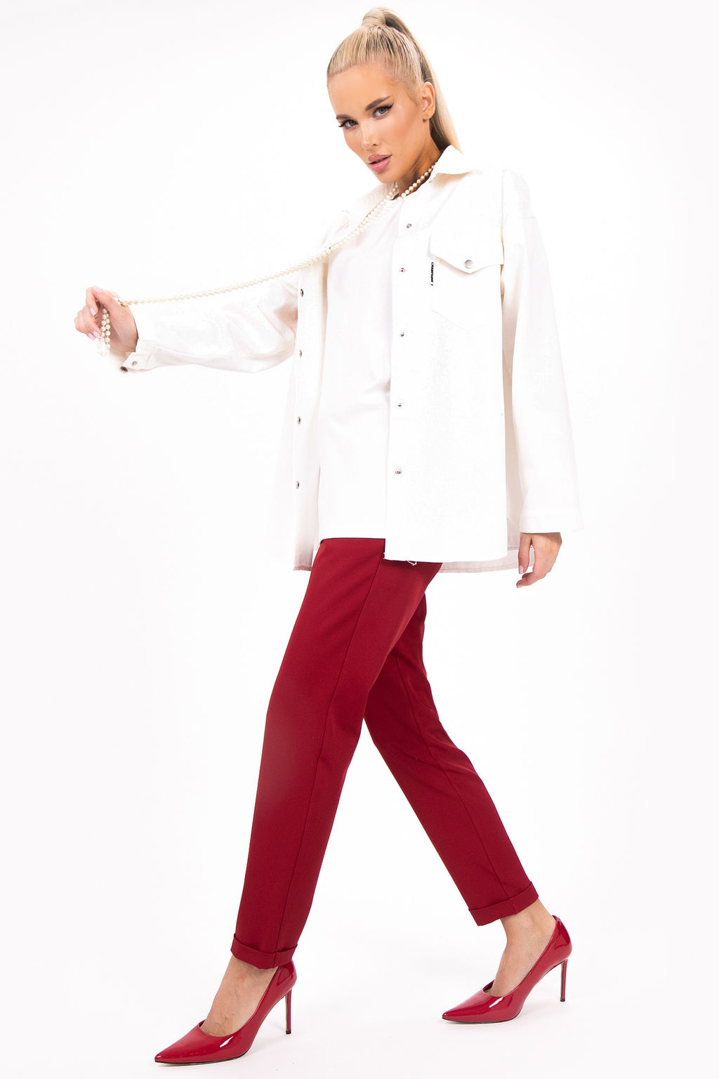 Брюки Саббиани (красный)