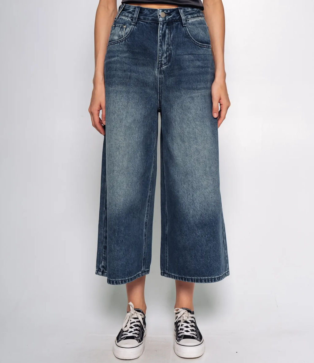 Джинсовые шорты #КТ7366, синий - Dommod фото 2