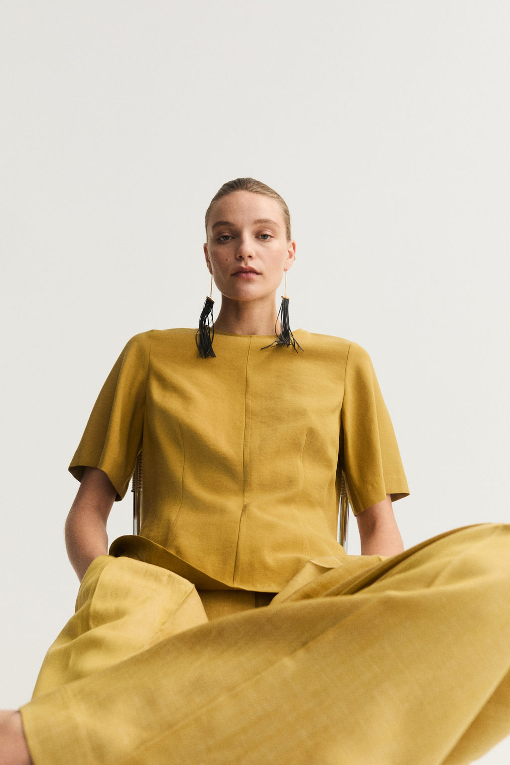 Blusa con peplum - H&m фото 3