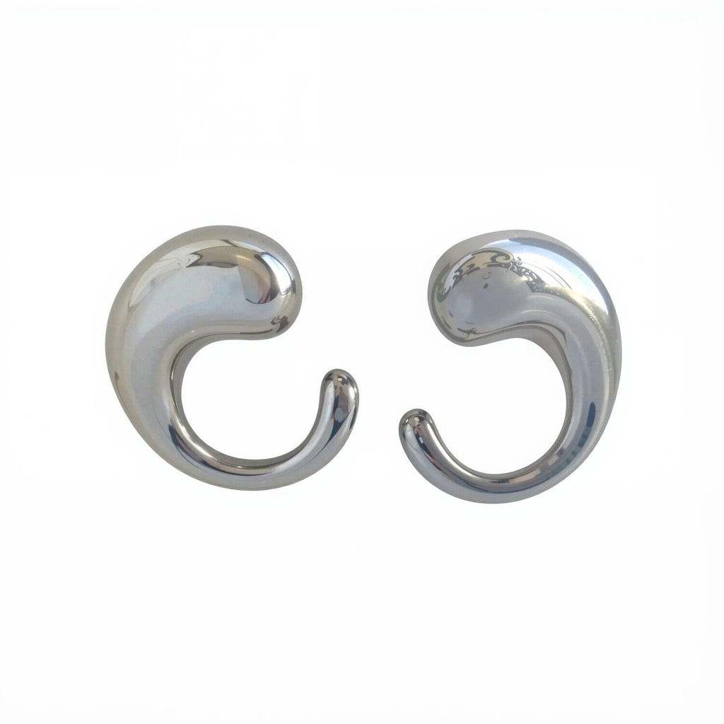 Серьги из стали