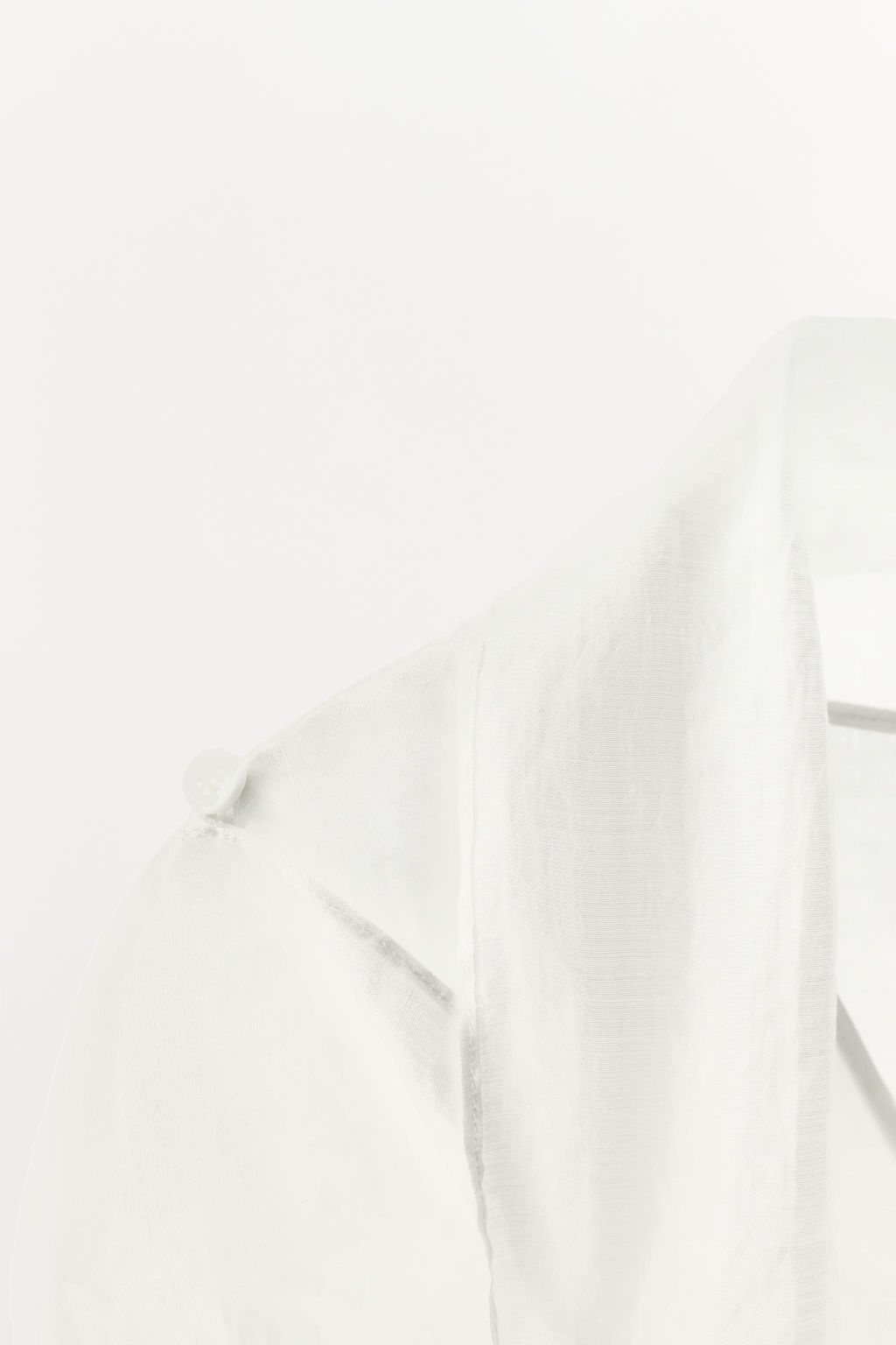 CAMISA PA?UELO ZW COLLECTION / Blanco - Zara фото 8