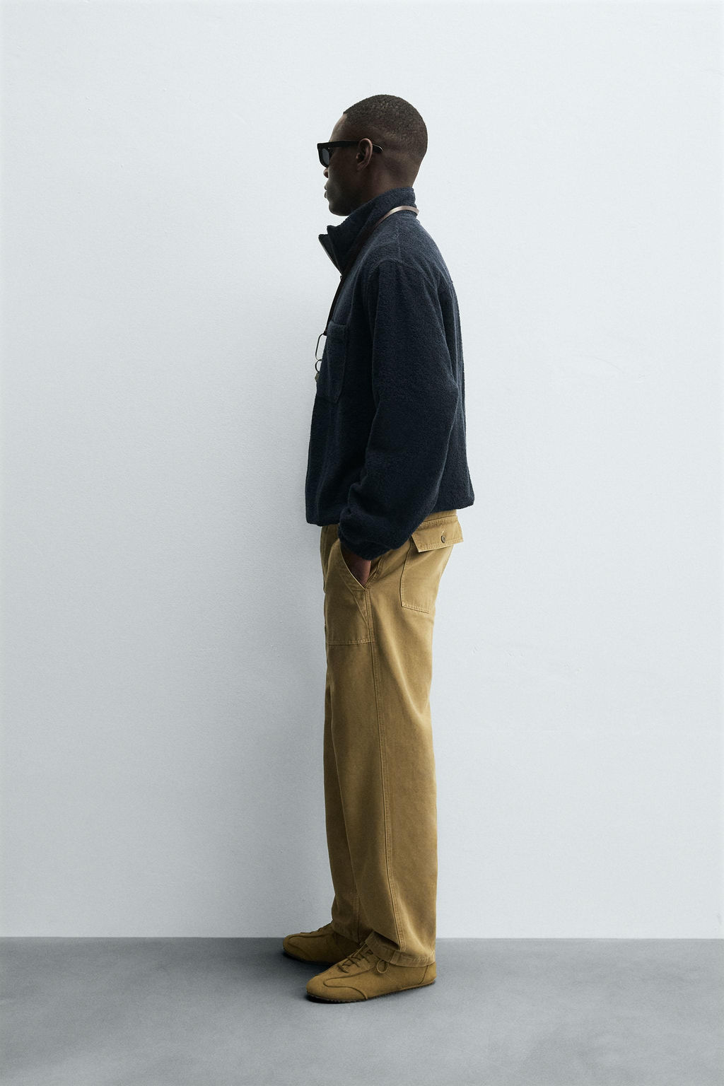 TEXTURED POUCH POCKET JACKET - Zara фото 4