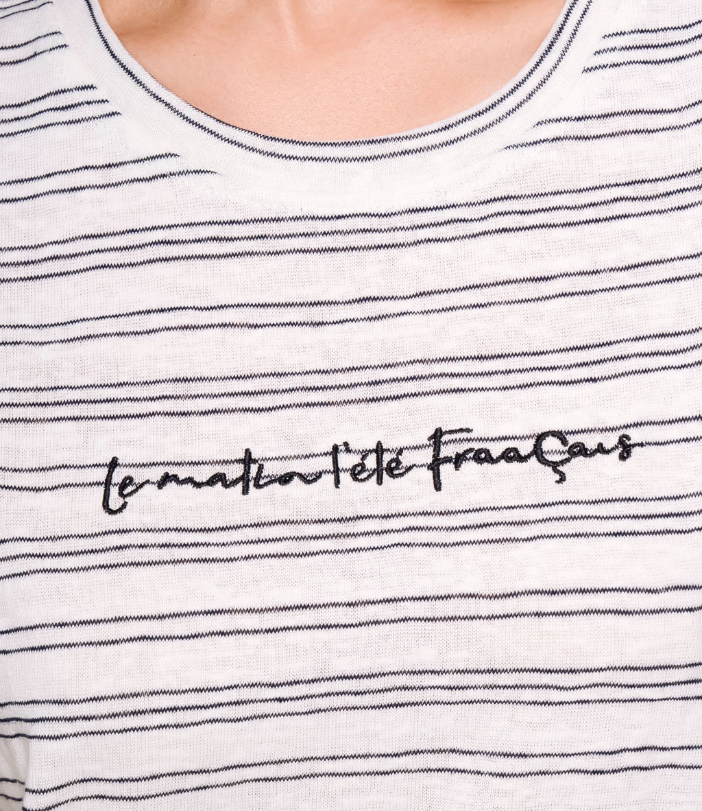 Футболка #КТ9102 (1), синий, белый