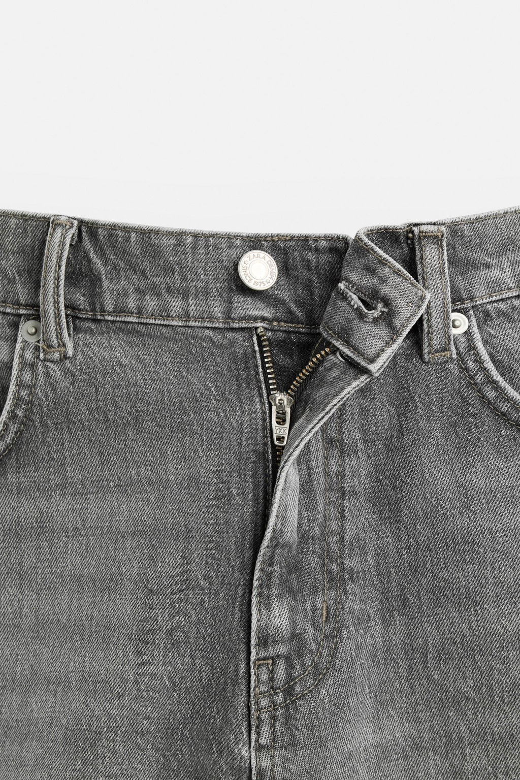 REGULAR FIT DENIM BERMUDA SHORTS - Zara фото 8