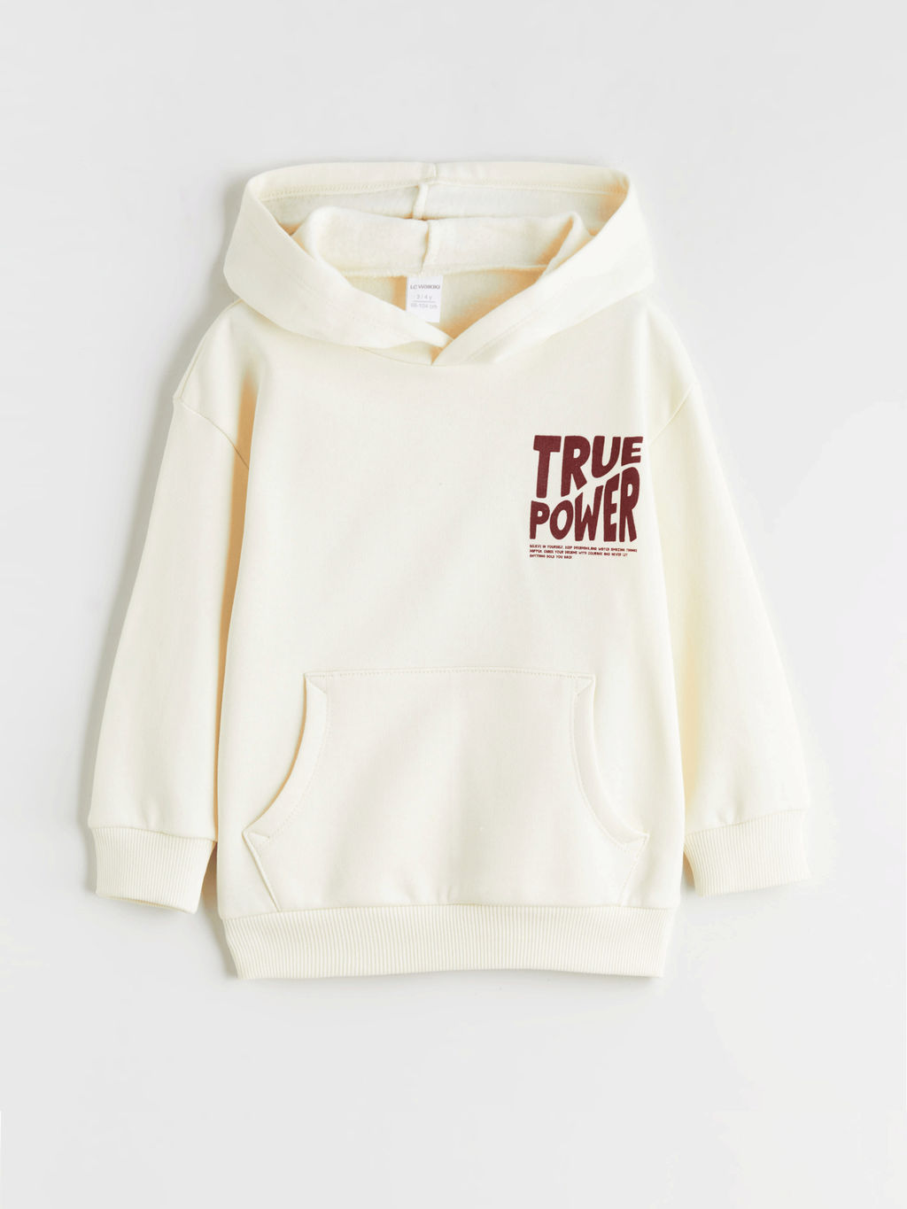 Kap??onlu Bask?l? Erkek ?ocuk Sweatshirt