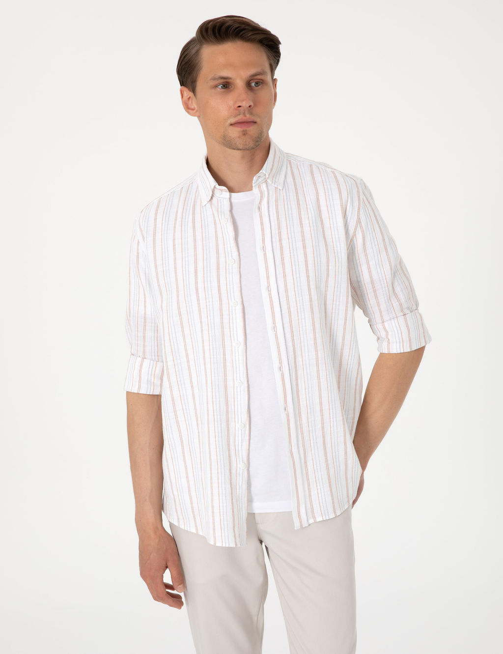 Mercan Regular Fit Uzun Kollu G_mlek