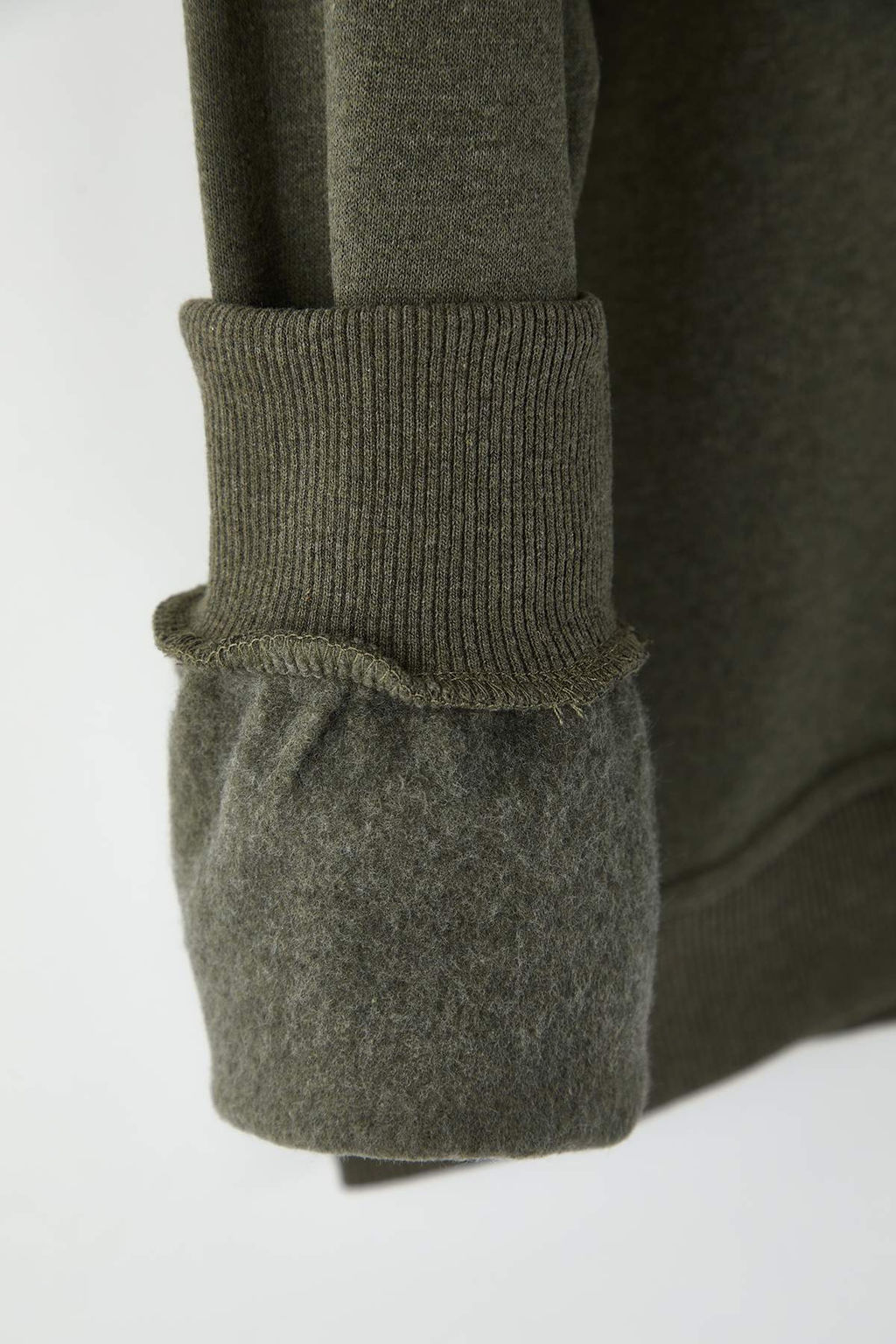 TRENDYOL MAN Siyah-Gri Melanj 2li Paket Oversize/Genis Kesim Ici Polar/S?cak Tutan Sweatshirt TMNAW24SW00001 - Trendyolmilla фото 27