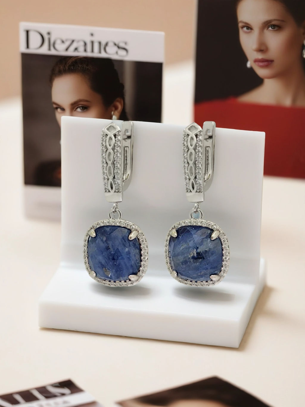 Серьги "Лазурит"