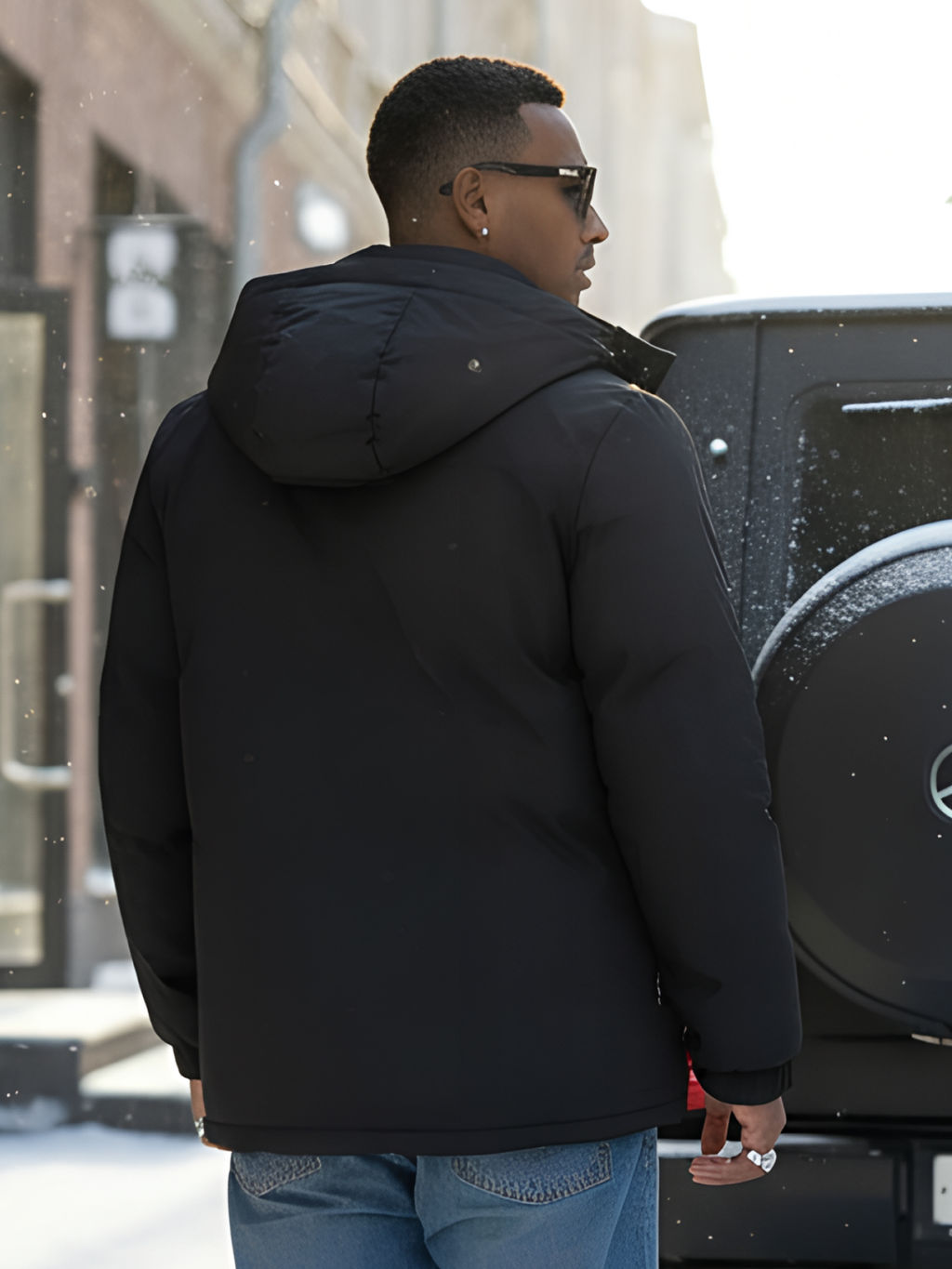 Парка мужская зимняя удлиненная с мехом - Mtforce фото 19