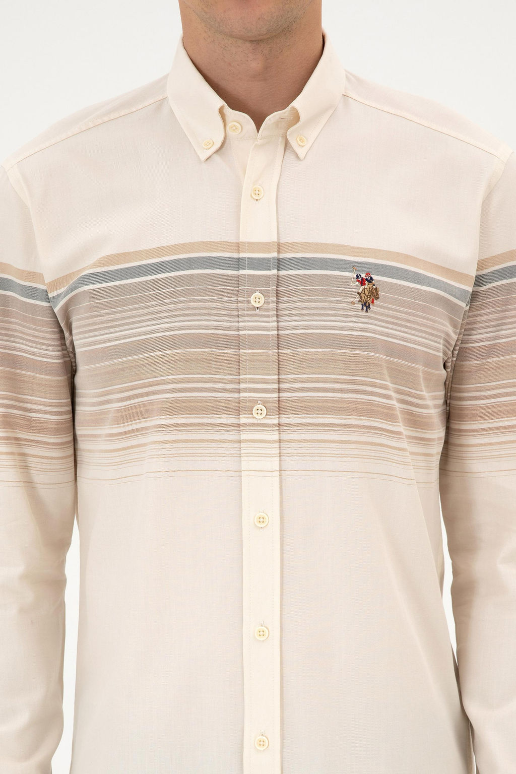 Erkek Camel Uzun Kollu G_mlek Sepette S_rpriz _ndirim - U.s. polo assn фото 6