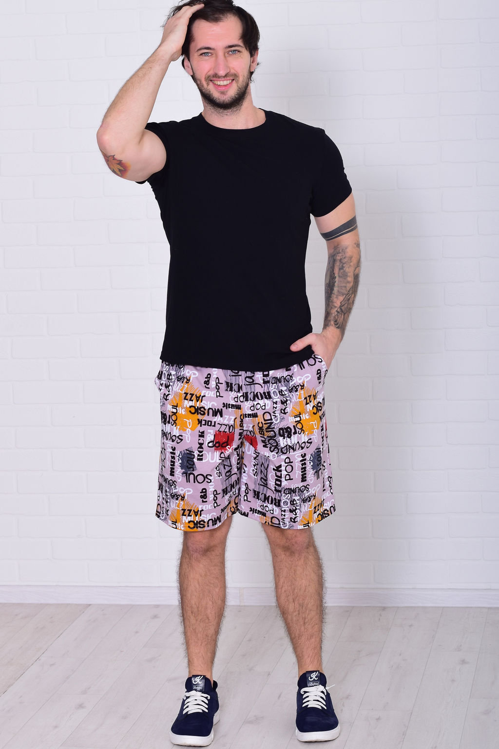 Шорты мужские 9-173 из хлопка - Новое кимоно фото 7