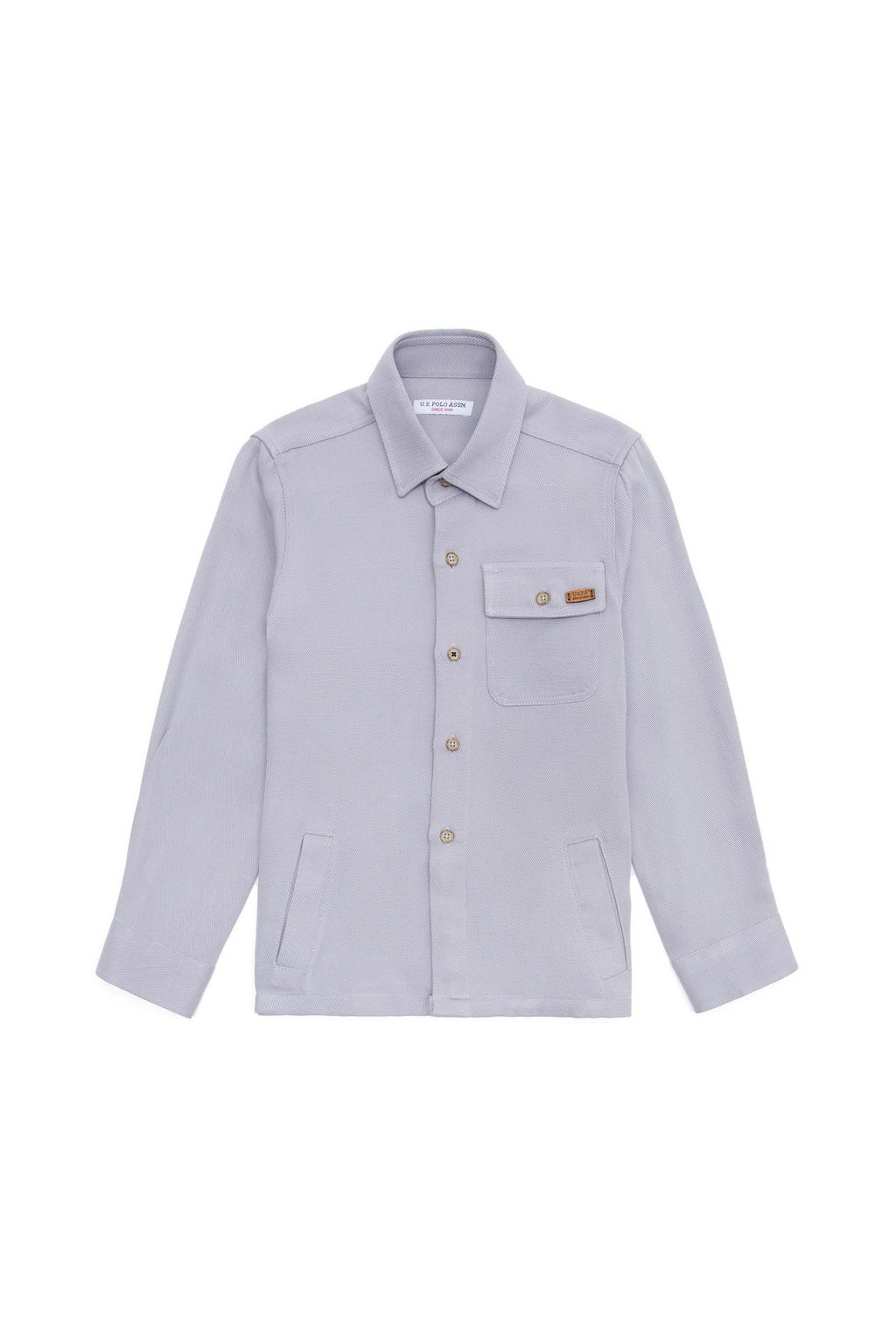 U. S. Polo Assn Рубашка Stone с длинным рукавом для мальчика - U.s. polo assn фото 6