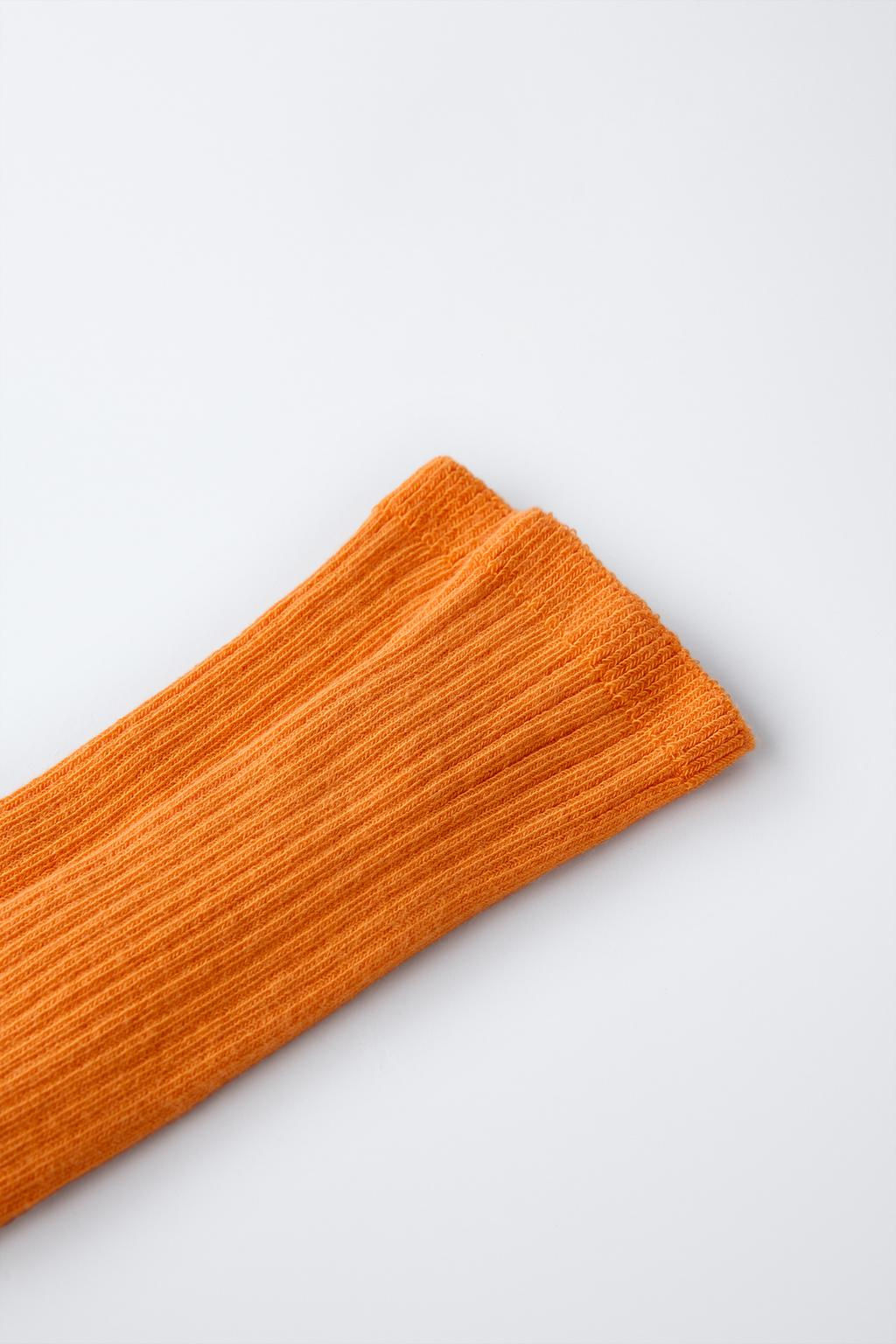 LONG RIBBED SOCKS - Zara фото 6