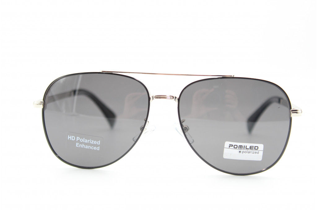 Солнцезащитные очки POMILED (Polarized) 08237 56-18-141 С3-08 мешочком