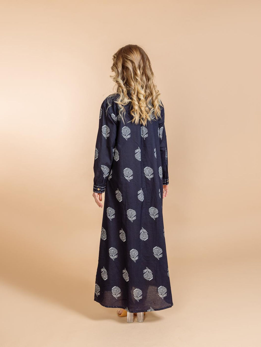 Платье (хлопок) №25-583-1 (Лето-2025) - Ганг фото 4