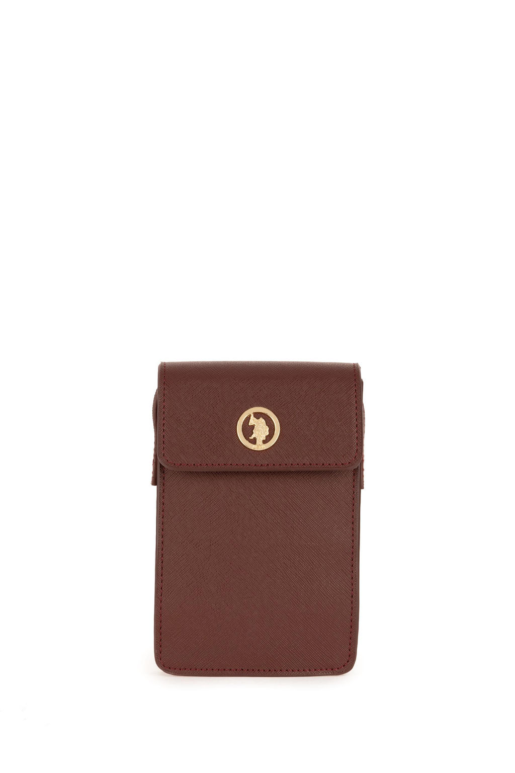 Женская бордово-красная сумка для телефона Неожиданная скидка в корзине - U.s. polo assn фото 3