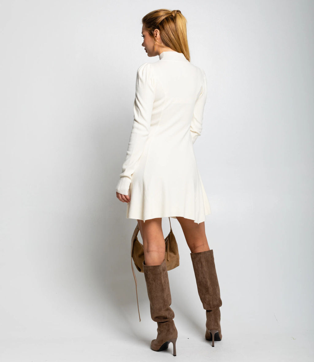 Платье #КТ04227, кремовый