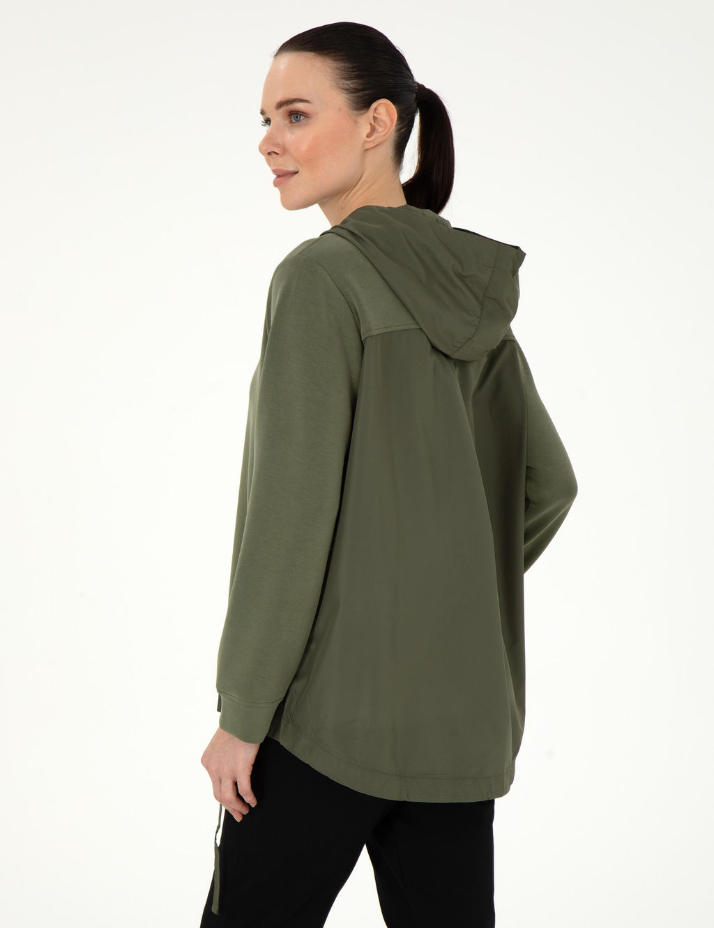 Haki Comfort Fit Modal Kuma_ Sweatshirt - Pierre cardin фото 5