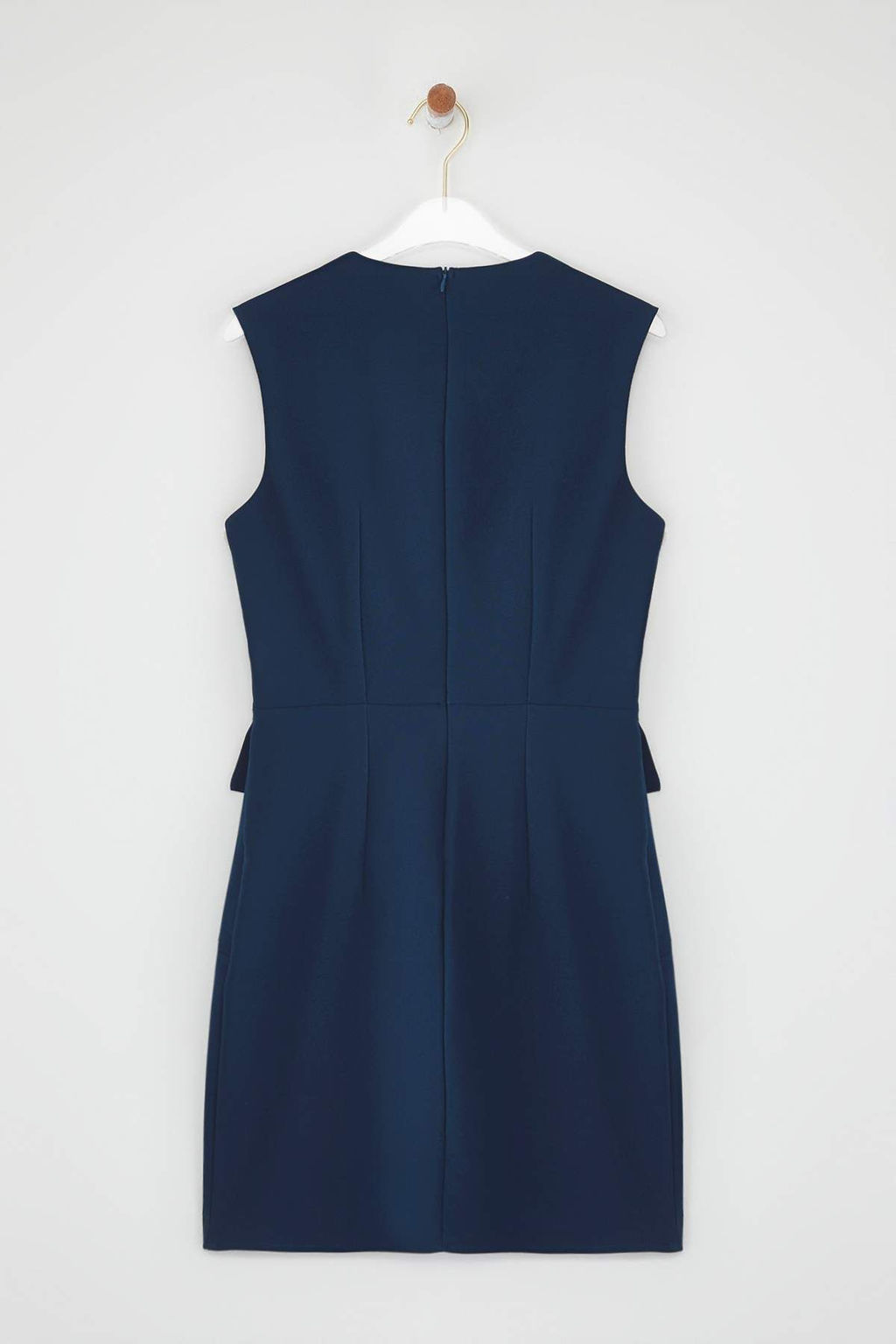 TRENDYOLMILLA Petrol Kemerli Vucudu Saran Cep Detayl? Mini Dokuma Elbise TWOSS23EL02037  фото 14