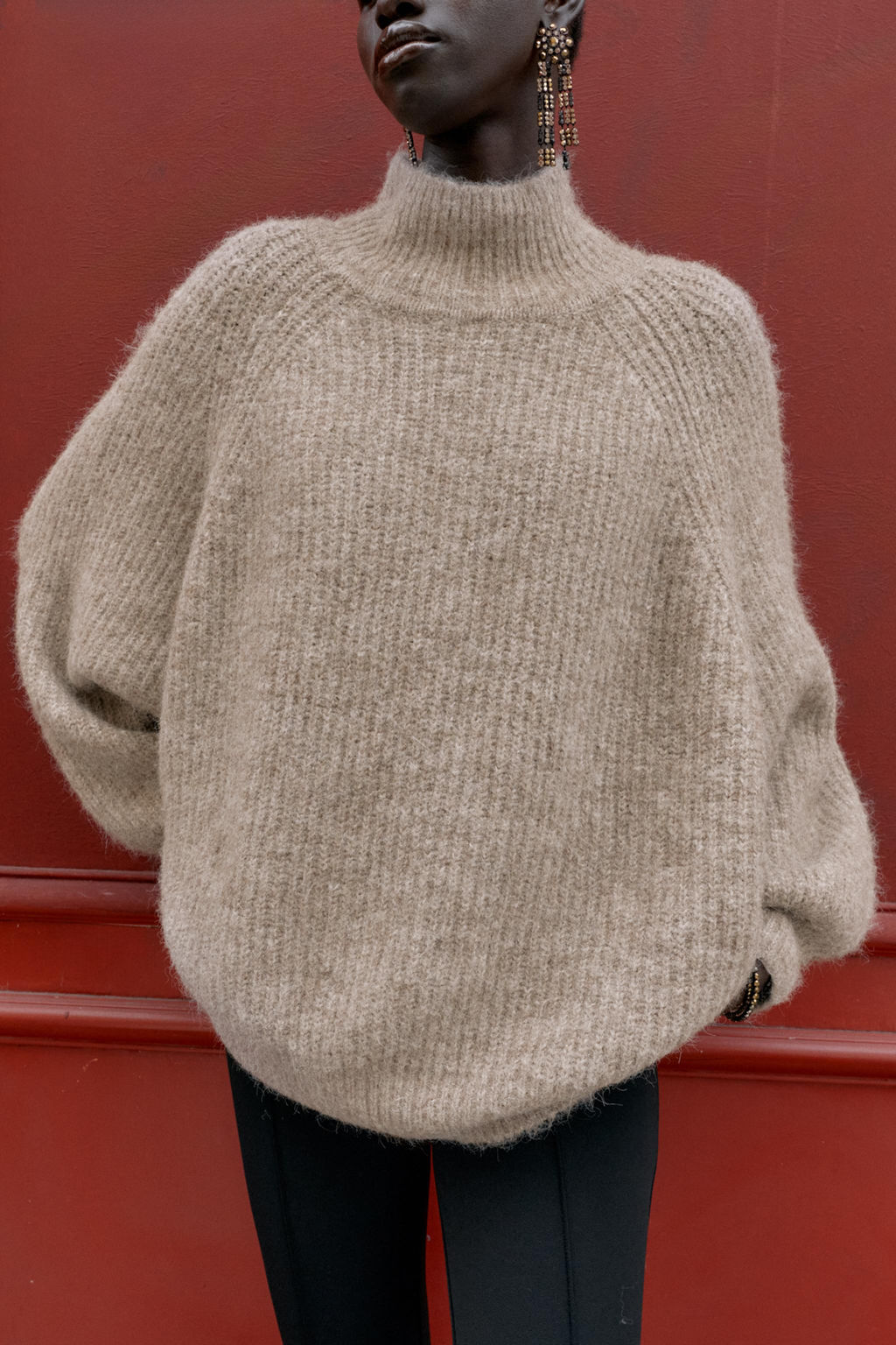WIDE SLEEVE KNIT JUMPER - Zara фото 10