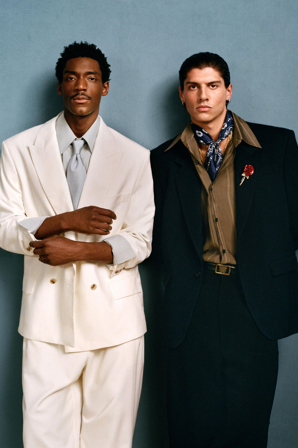 CAMISA RELAXED FIT ALGOD?N WILLY CHAVARRIA X ZARA / Celeste фото 2