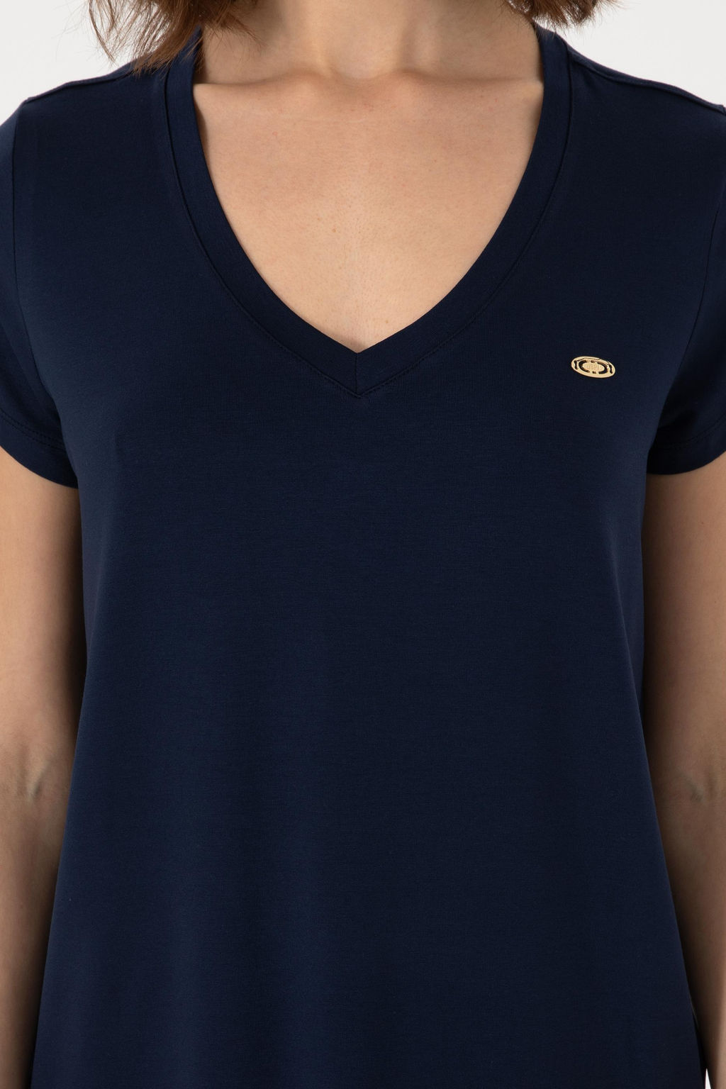 Kad_n Lacivert Basic Ti__rt Sepette S_rpriz _ndirim - U.s. polo assn фото 6