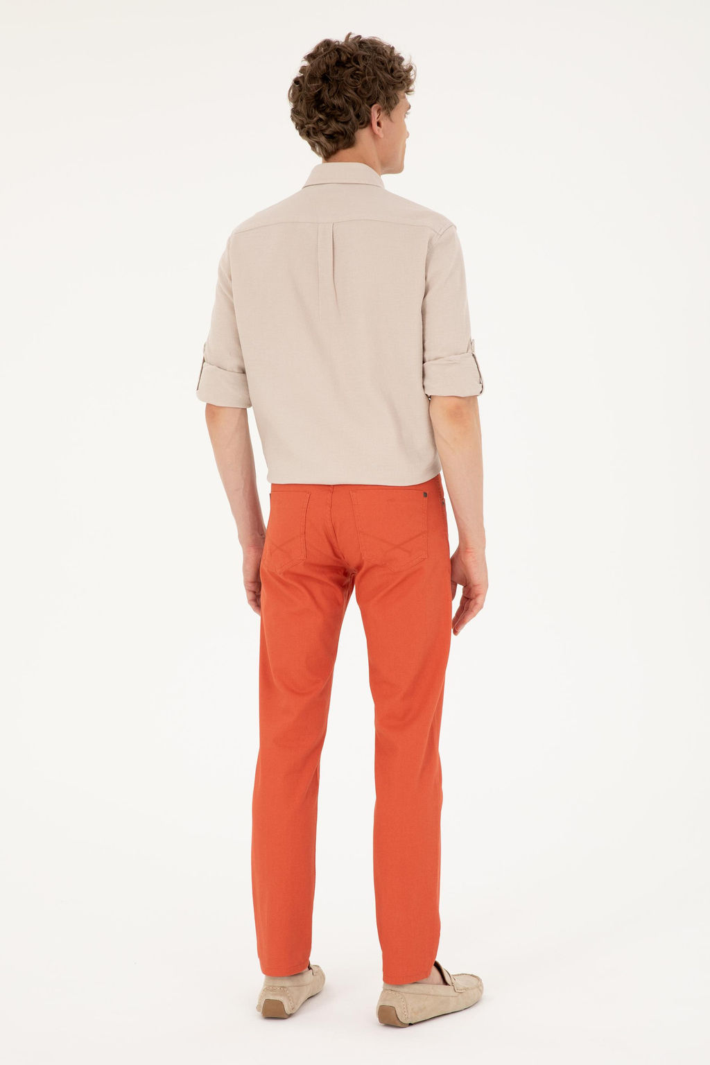 Мужские брюки из плотной ткани/чиносы Неожиданная скидка в корзине - U.s. polo assn фото 4