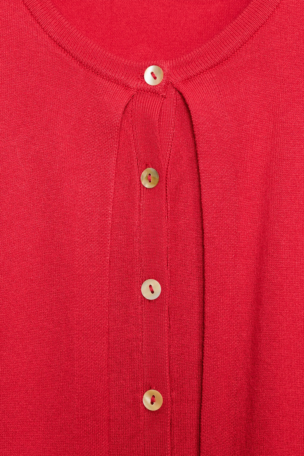 CHAQUETA PUNTO DOBLE CAPA / Rojo - Zara фото 9
