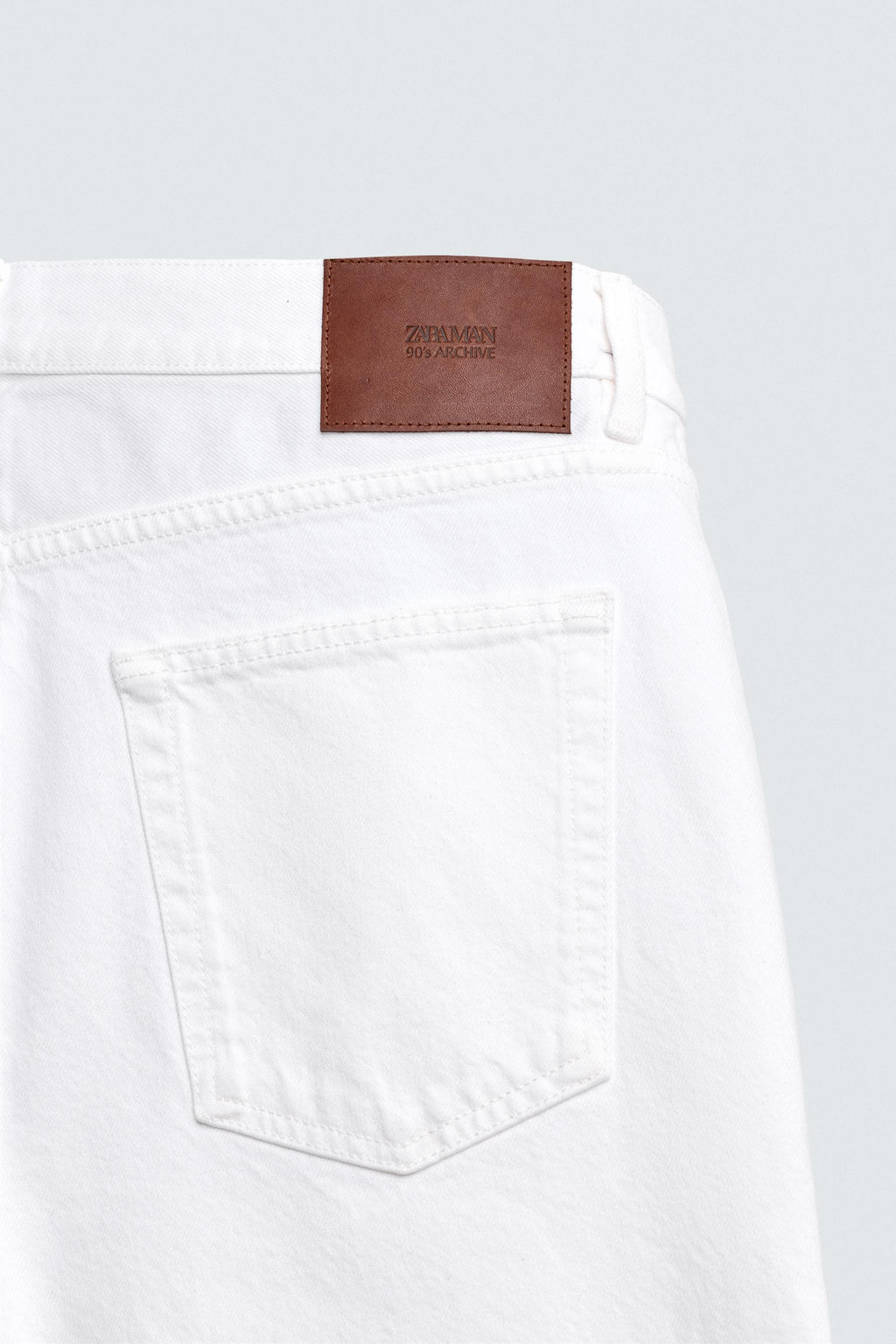 LIMITED EDITION STRAIGHT ANKLE FIT JEANS - Zara фото 9