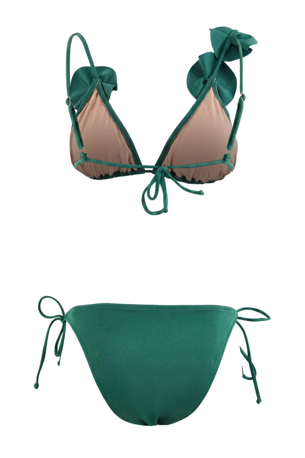 Z_mr_t Ye_ili __gen Kapl_ _i_ek Aplikeli Normal Bel Regular Bikini Tak_m_ TBESS26BT00154 - Trendyolmilla фото 6