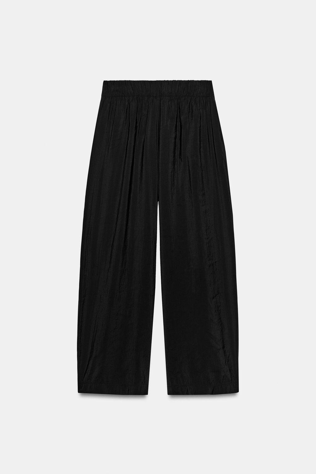 PANTAL?N TOBILLERO GOMA / Negro - Zara фото 5