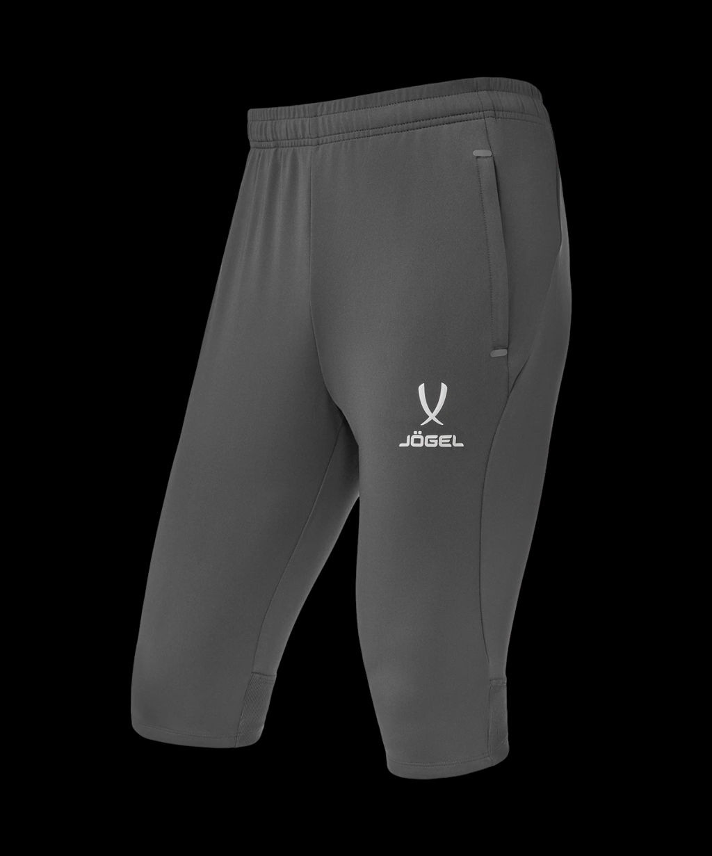 Брюки тренировочные с карманами JOGEL PREMIER PerFormDRY 3/4 Training Pants, темно-серый  фото 2