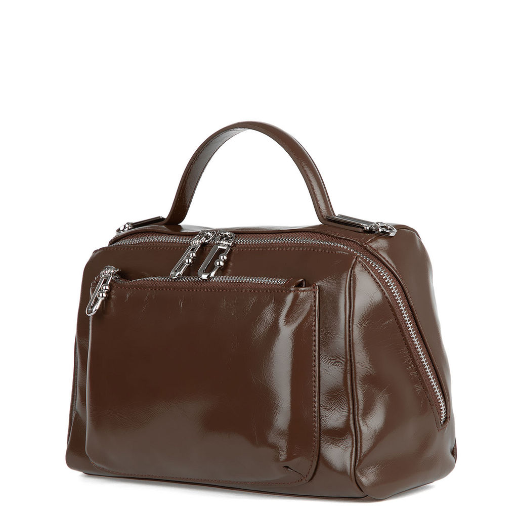 M1031 caramel, Женская кожаная сумка, Barcelo Biagi