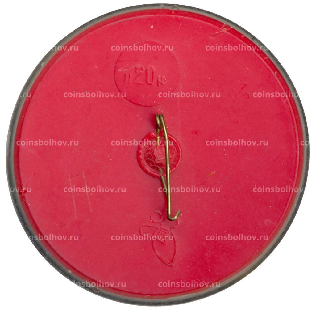 Значок Лошадь породы Ахал -Техинская